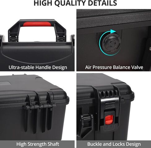 Professional Mavic 4 Pro Hard Case, Waterproof Travel Carrying Case Bag for DJI Mavic 4 Pro Creator/Fly More Combo, Fits for DJI RC Pro 2/ RC 2 Remote & Accessories in Kuwait