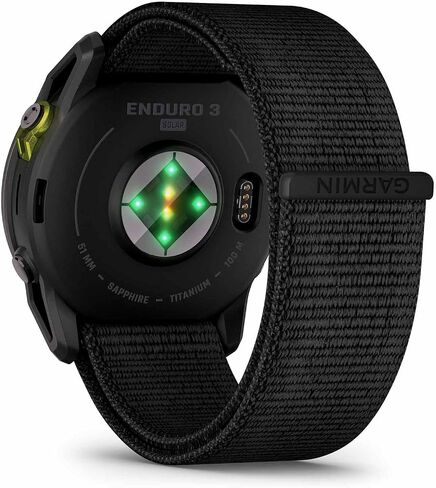 Garmin Enduro 3, Solar Built-in Flashlight Smartwatch (Carbon Gray) Bundle in Kuwait