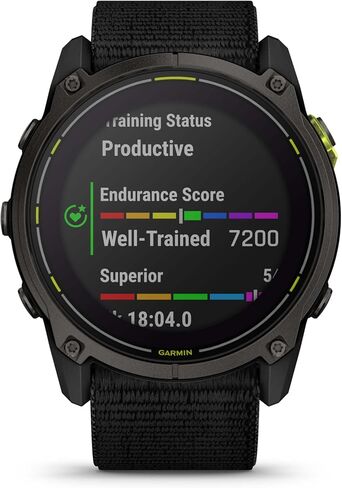 Garmin Enduro 3, Solar Built-in Flashlight Smartwatch (Carbon Gray) Bundle in Kuwait