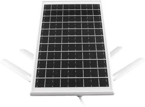 GOWENIC Solar Powered Outdoor 4G LTE Modem Router with SIM Card Slot, WiFi Extender, 164ft Range, 15W Solar Panel, 18000mAh Battery, Ideal for Camping RVs in Kuwait