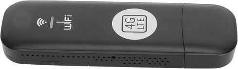 Fabater 4G LTE USB WiFi Modem with SIM Card Slot, 150Mbps High Speed Portable 4G Router Travel Hotspot for 8 Users, Plug and Play USB Modem for Tablet Laptop Smartphone in Kuwait