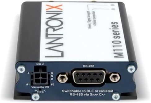 Lantronix Modem M115 - Worldwide - 3G Band 5, 8, 3, 1-2G FB Band 5, 8, 3, 2 - RS-232 & USB Ports - 2 I/os - Mpack - M115F00FS in Kuwait