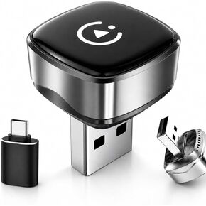 Wireless CarPlay Adapter & Android Auto Adapter, Ultra Mini in Saudi Arabia
