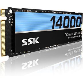 SSK 2TB Internal M.2 NVMe SSD 2280 PCIe Gen5 up to 14000MB/s Internal SSD in Kuwait
