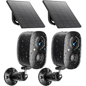 2K Wireless Security Cameras Solar Powered Outdoor Cameras in Kuwait