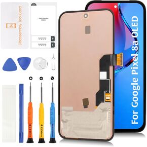 Original for Google Pixel 8a OLED Screen Replacement 6.1" Touch Screen Digitizer LCD Display Assembly Original Repair Part 2024 GKV4X G6GPR G8HHN in Kuwait