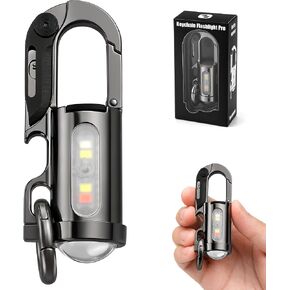 Rechargeable Keychain Flashlights, Portable Mini LED Keyring Lights in Kuwait