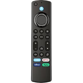 ORQRQO Replacement Voice Remote for Fire Series, TV Stick (HD, 4K, Plus, Select, 4K Max, Lite), TV Cube and Omni, Ember, Insignia, Toshiba, Smart TVs in Kuwait