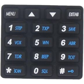 3 Pcs Walkie-Taklie Numeric Keypad Keyboard for Baofeng UV-82 UV-82HP UV-8HX UV-82L UV-8D UV-82 Plus Series in Kuwait