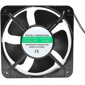 220V 0.32A 54W 18060 Cooling Fan 180X180X60mm in Saudi Arabia