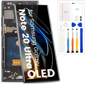 OLED for Samsung Galaxy Note 20 Ultra 5G Screen Replacement with Frame in Kuwait