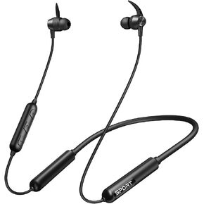 CXK Neckband Bluetooth Headphones, 80Hrs Wireless Headphones with Mic in Kuwait