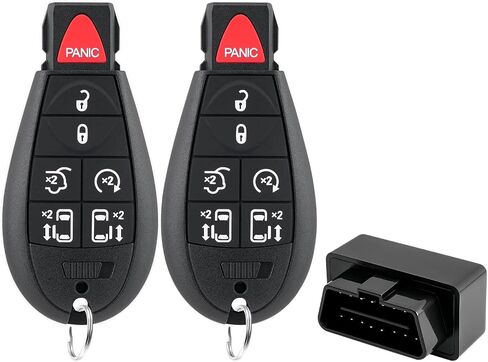 DIY Key Fob Kit for Dodge Grand Caravan Chrysler Town&Country VW Routan in Saudi Arabia