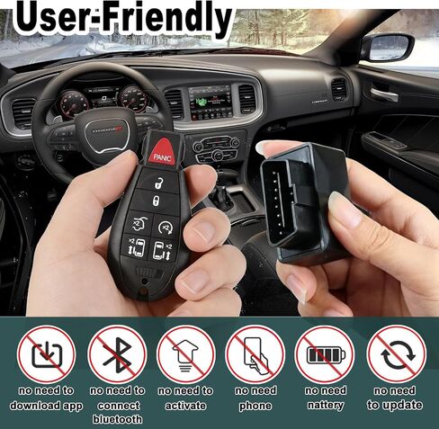 DIY Key Fob Kit for Dodge Grand Caravan Chrysler Town&Country VW Routan in Saudi Arabia