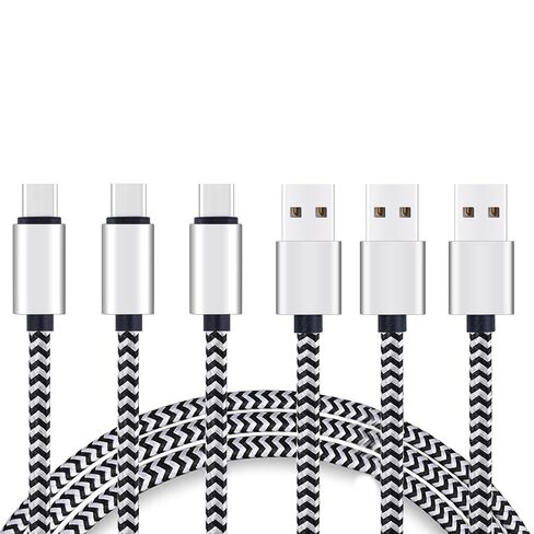 Ailun 3Pack 10ft Type C Cable Quick Sync Charging USB C 2.0 to USB A in Kuwait