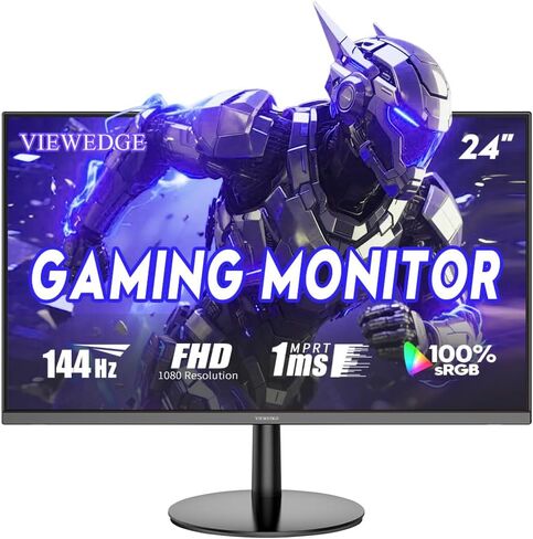Viewedge 24 Inch Gaming Monitor 1080p 144hz, VA 1ms FHD Computer Monitor in Saudi Arabia