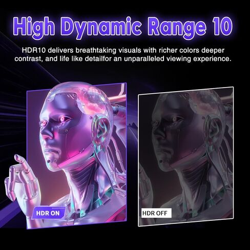 Viewedge 24 Inch Gaming Monitor 1080p 144hz, VA 1ms FHD Computer Monitor in Saudi Arabia