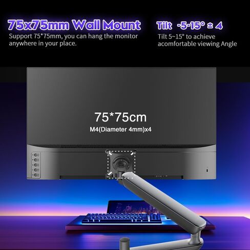 Viewedge 24 Inch Gaming Monitor 1080p 144hz, VA 1ms FHD Computer Monitor in Saudi Arabia