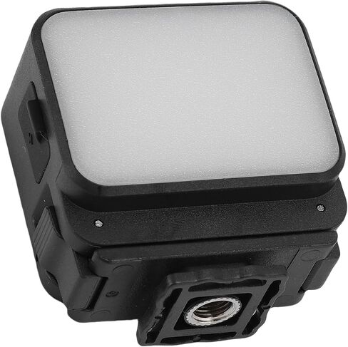 Magnetic Camera Fill Light for Osmo Pocket, LED Fill Lamp with Adjustable Color & Brightness, Cold Shoe & 1/4" Screw for Vlogging & Outdoor Photography in Saudi Arabia