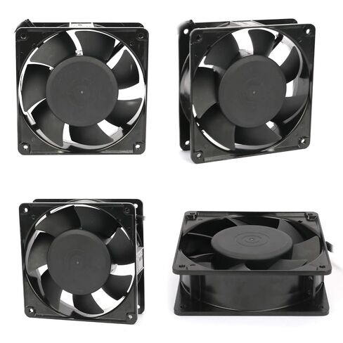 12038 Cooling Fan 12cm 120mm X 38mm AC Ball Bearing with AC Plug and Switch 110V in Kuwait