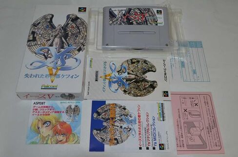 Ys V: Ushinawareta Sunano Miyako Kefin , Super Famicom (Super NES Japanese Import) in Kuwait