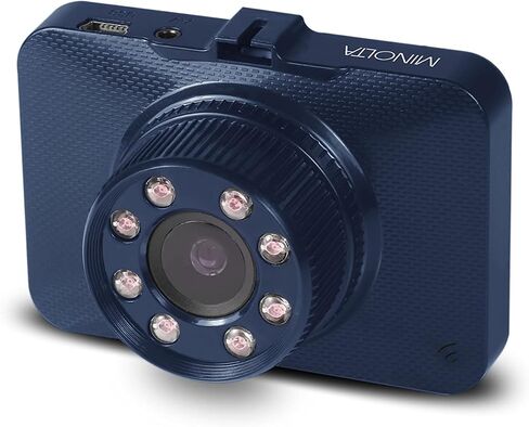 Minolta MNCD260 1080p Infrared Night Vision Camcorder (Blue) in Kuwait