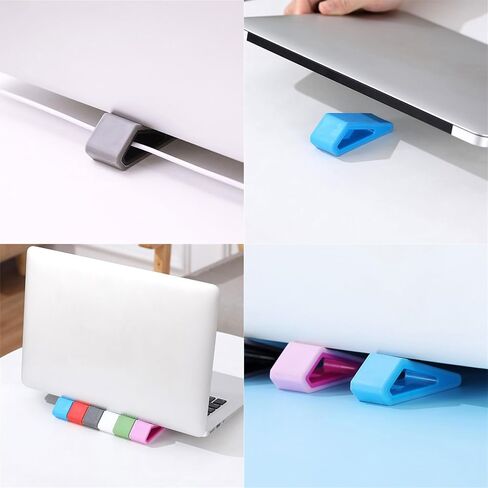 Notebook Cooling Stand Slip Silicone Tilting Pad Laptop/Computer Keyboard Stands for Desk Laptop Stand in Kuwait