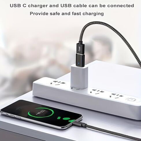USB C to USB Adapter,USB C Male to USB 3.0 Female Adapter OTG Converter for Apple Pro,Mac Book,iPad,Type-C Devices, 2pcs in Kuwait