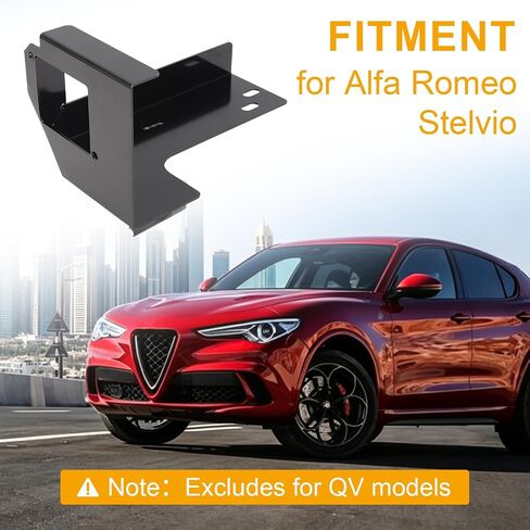 Front Radar Protection Shield for Alfa Romeo Stelvio 2017-2025 Excludes QV in Saudi Arabia