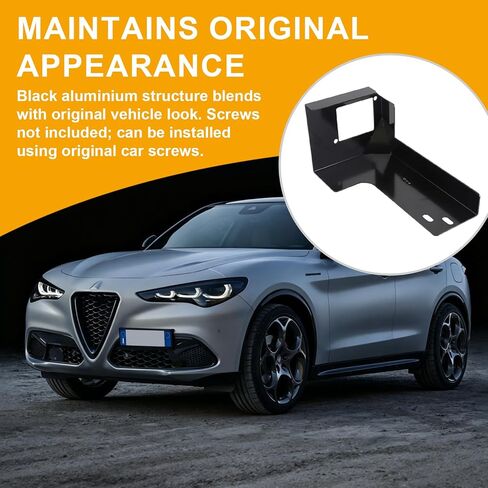 Front Radar Protection Shield for Alfa Romeo Stelvio 2017-2025 Excludes QV in Saudi Arabia