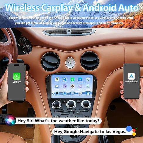 Android 13 Car Radio for Maserati 3200 GT4200 GT Coupe 2002-2010 Wirless Carplay Android Auto GPS Navigation Touch Screen Upgrade Multimedia Player Replacement in Saudi Arabia