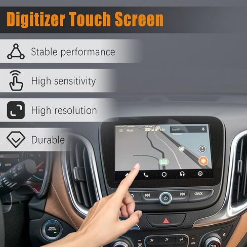 8-inch Digitizer Touch Screen Navigation Display Fit for Malibu Equinox in Saudi Arabia
