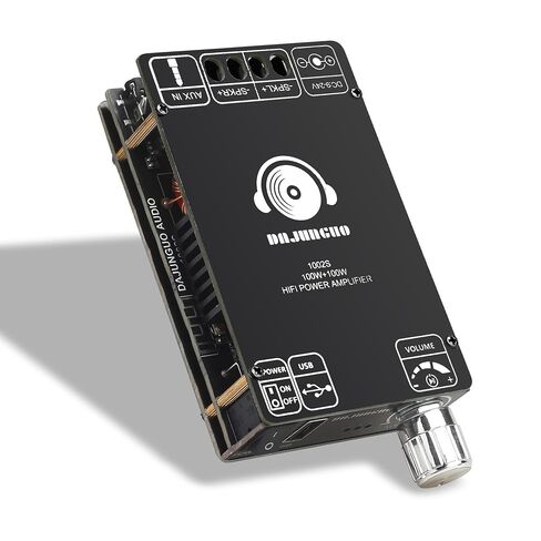 C50HS Bluetooth Amplifier Board TPA3116D2 high Fidelity chip 12-24V DC Input, Supports USB Flash Memory, AUX, Bluetooth Multiple Input Modes in Saudi Arabia