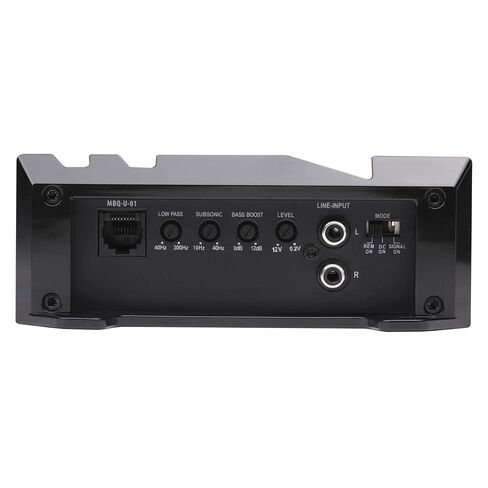 MB Quart Formula 2,000 Watt 1 Ohm Stable Mono Full Range Class Q1 Car Audio Mobile Amplifier with Bass Remote, FA2-2000.1, Black in Saudi Arabia