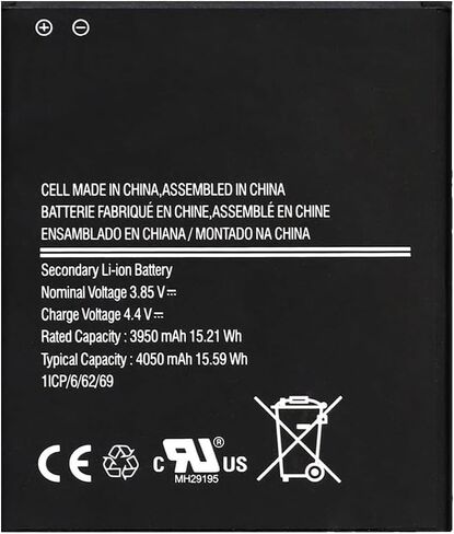 Galaxy Xcover Pro Replacement Battery,4050mAh Battery Compatible with Galaxy XCover 6 Pro EB-BG736BBE/Xcover Pro EB-BG715BBE G715F GH43-04993A SM-G715 in Kuwait