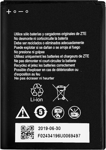 Li3816t43p4h604550 Battery Compatible with ZTE Blade L130 Z2335CA Grand MAX 4550 Replacement Battery for with Repair Tool kit in Kuwait