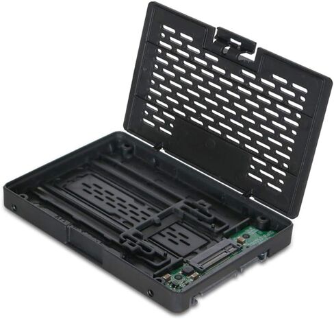ICY Dock M.2 SATA SSD (NGFF) to 2.5 Inch SATA III 6Gbps SSD Adapter Hot Swap Enabled (Not NVMe Compatible) - EZConvert MB703M2P-B in Saudi Arabia