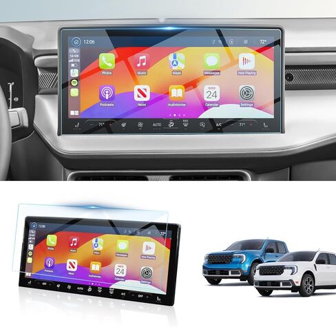 BIBIBO for 2025 2026 Ford Maverick Screen Protector 2025-2026 Ford Maverick (XL/XLT/Lariat/Tremor/Lobo) 13.2"SYNC4 Infotainment Display Tempered Glass[Anti Glare& Scratch Ultra-Clear] Maverick Truck Accessories 2025 in Saudi Arabia