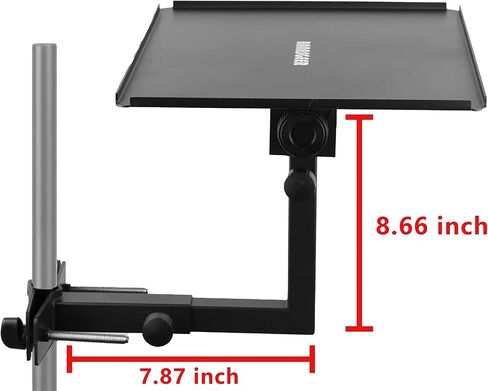 Laptop Tray Mount for Speaker Stand, 11" x 15.6" in Saudi Arabia