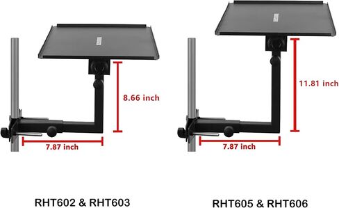 Laptop Tray Mount for Speaker Stand, 11" x 15.6" in Saudi Arabia
