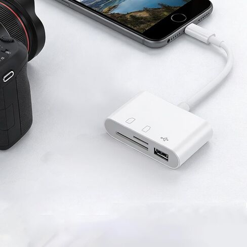 USB Card Reader, Memory Card Compatible Portable Data Transfer Adapter in Kuwait