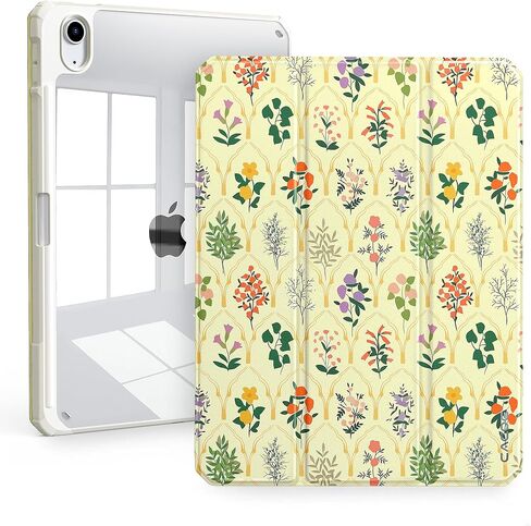 CACOE Cute Case for iPad A16 11th Gen/iPad 10th Gen, Oil Paint Flower in Kuwait