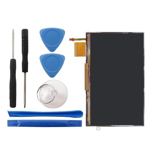 Hilanda New LCD Backlight Screen with Protective Film & Repair Tool Compatible with Sony PSP 3000/3001 Slim in Kuwait