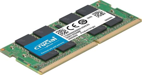 Crucial 32GB Kit (16GBx2), 260-pin SODIMM, DDR4 PC4-21300, in Kuwait