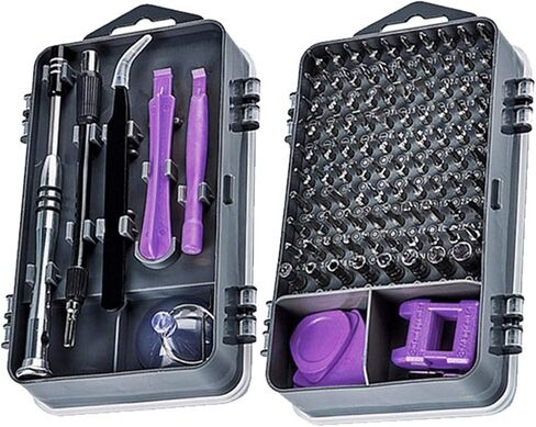112 in 1 Screwdriver Set Magnetic Screwdriver Bit Torx Multi Mobile Phone Repair Tools Kit Electronic Device Hand Tool LiMePng (Color : 115 in 1 Blue) in Kuwait
