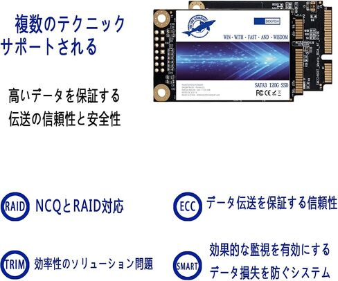 Dogfish Msata 256GB Internal Solid State Drive Mini Sata SSD Disk in Kuwait