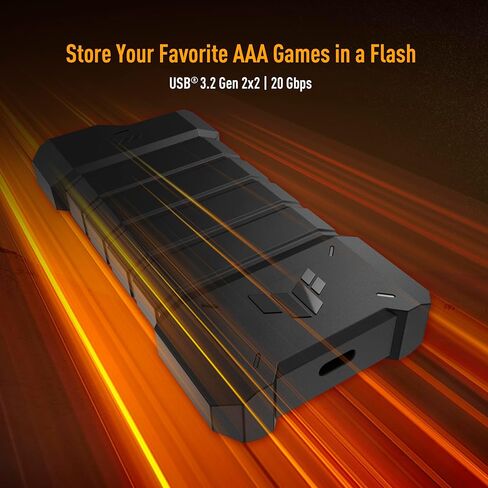Boitier SSD ASUS TUF Gaming A2/BLK/G/AS//ESD-T1W//M.2 NVMe External in Kuwait