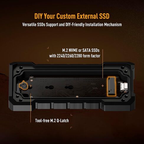 Boitier SSD ASUS TUF Gaming A2/BLK/G/AS//ESD-T1W//M.2 NVMe External in Kuwait