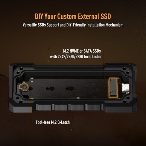 Boitier SSD ASUS TUF Gaming A2/BLK/G/AS//ESD-T1W//M.2 NVMe External in Kuwait