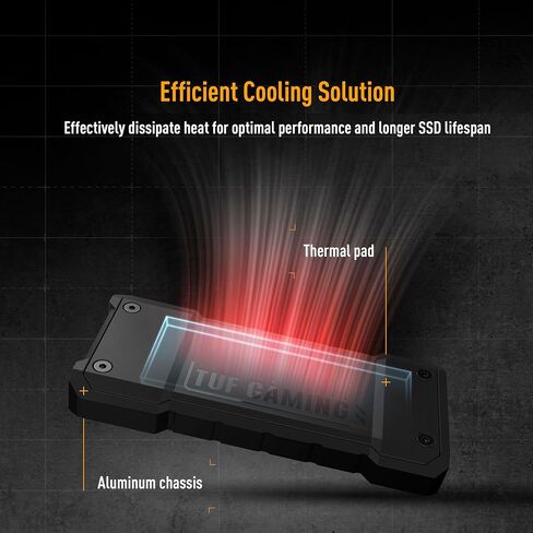 Boitier SSD ASUS TUF Gaming A2/BLK/G/AS//ESD-T1W//M.2 NVMe External in Kuwait